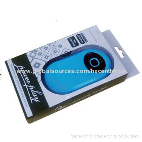 Portable Mobile Power Bank Manufacturer, 12,000mAh Capacity